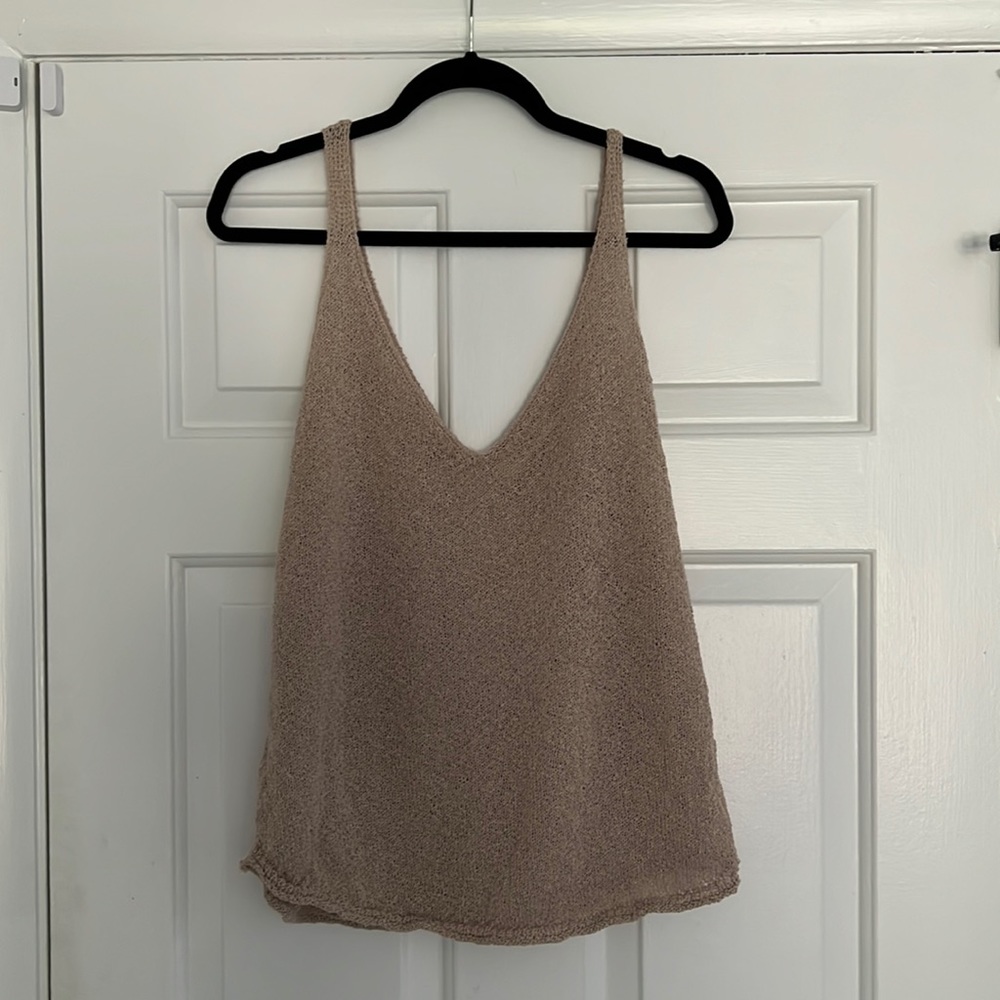 Natural Life, Textured knit tank, Never worn, great condition